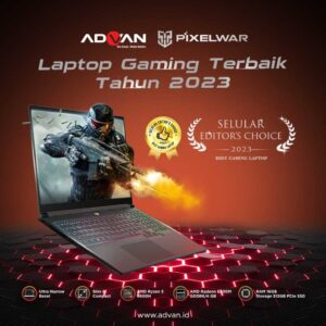 ADVAN Laptop Gaming Pixelwar AMD RYZEN 5 6600H