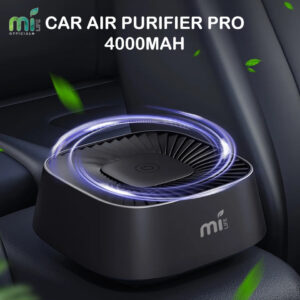 MILIFE Car Air Purifier Pro 4000mAh Electronic Filter With PM 2.5 Filter Mobil Rechargeable Battery